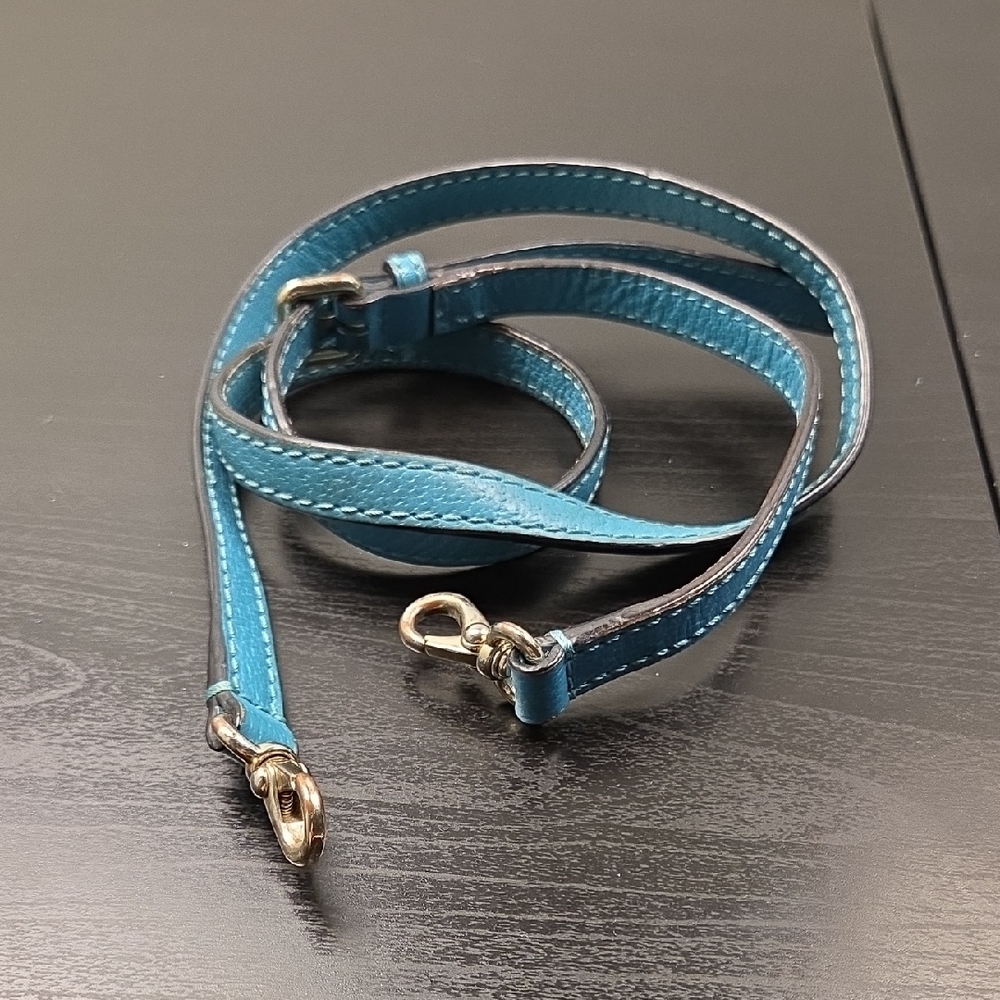 Elegant Blue Leather Strap